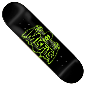 Zero Skateboards Zero x Misfits ‘Bat Fiend' GITD Skateboard Deck 8.25"