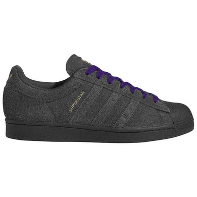 Adidas Skateboarding Superstar ADV Carbon/Carbon/Collegiate Purple Shoes
