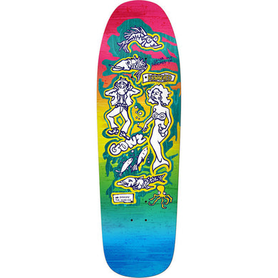 Krooked Skateboards Mark Gonzales (Gonz) Colour My Friends LTD Release Blind Bag Skateboard Deck 9.81