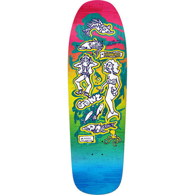 Krooked Skateboards Mark Gonzales (Gonz) Colour My Friends LTD Release Blind Bag Skateboard Deck 9.81