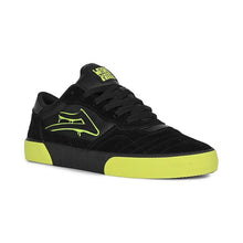 Lakai Cambridge X Haze Wheels Acid Lime Black Crystal Leather Shoes