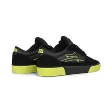 Lakai Cambridge X Haze Wheels Acid Lime Black Crystal Leather Shoes