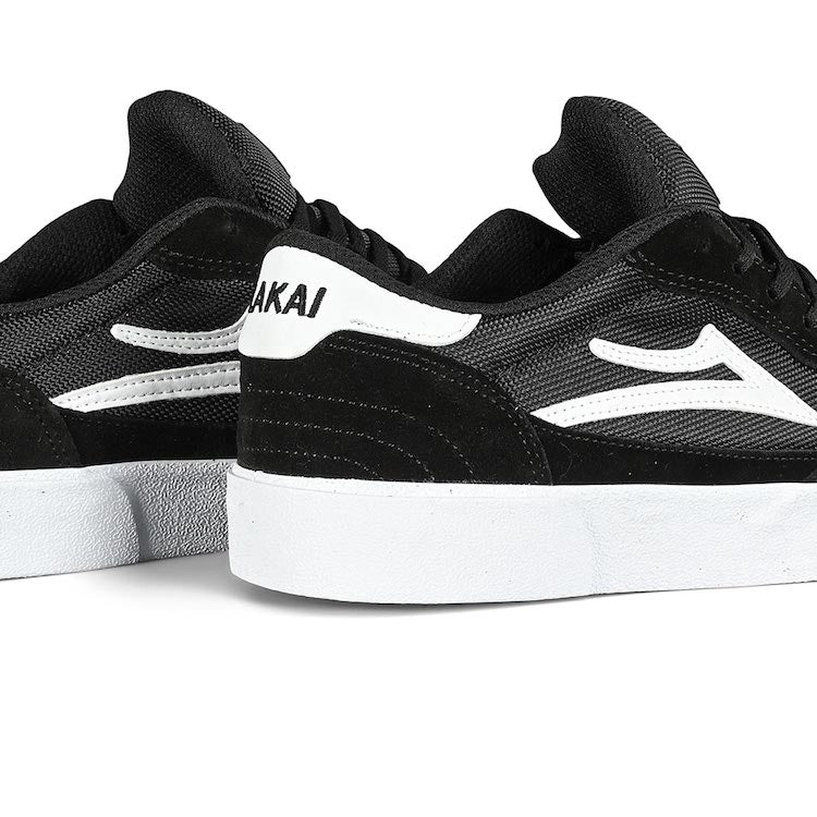 Lakai Cambridge Black/White/Suede Shoes - Main Image