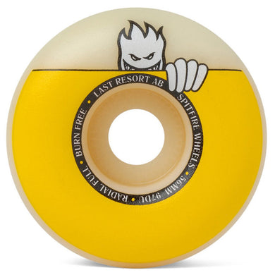 Spitfire Wheels X Last Resort Formula Four Radial Skateboard Wheels 97a 56mm