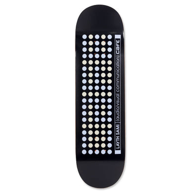 Skateboard Cafe Layth Sami Code Embossed Skateboard Deck 8.5