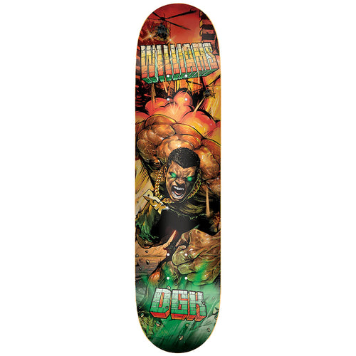 DGK Skateboards Stevie Williams 'Rage' Skateboard Deck 8.38