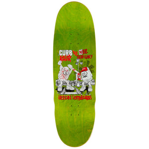 Heroin Skateboards Nail Gun Gary Skateboard Deck 9.75"