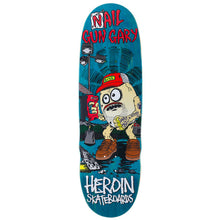 Heroin Skateboards Nail Gun Gary Skateboard Deck 9.75"