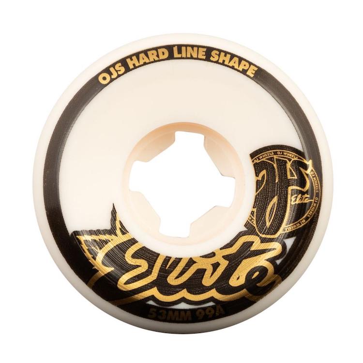 OJ Wheels Elite Hardline Skateboard Wheels 99a 56mm