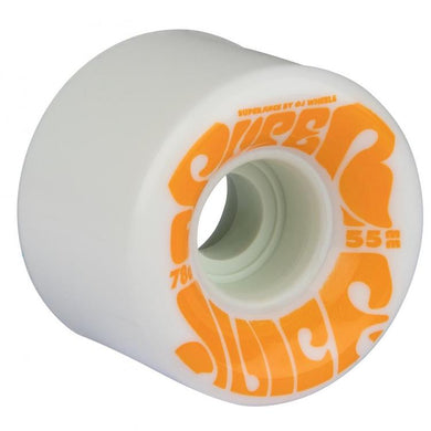 OJ Wheels Soft Mini Super Juice White Skateboard Wheels 78a 55mm