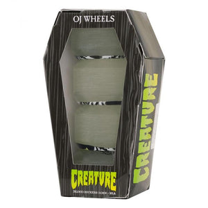 OJ Wheels x Creature Coffin Box Bloodsuckers Glow In The Dark Skateboard Wheels 101a 54mm