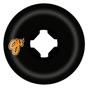 OJ Wheels Mini Combos Figgy Flying V Skateboard Wheels White 99a 54mm