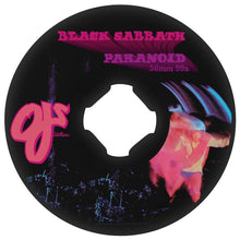 OJ Wheels Black Sabbath Paranoid Chubbies Skateboard Wheels 99a 56mm