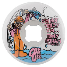 OJ Wheels Tony Latham Elite Full Combo White Skateboard Wheels 99a 53mm
