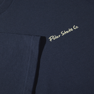 Polar Skate Co Faces T-Shirt New Navy