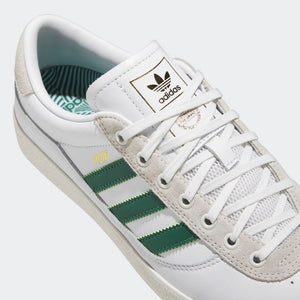 Adidas Skateboarding Puig Indoor Cloud White/Dark Green/Chalk White Shoes