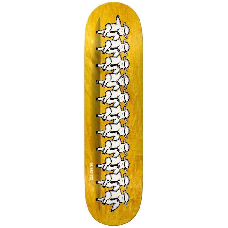 Real Skateboards Busenitz Can-Can True Fit Mold Skateboard Deck 8.38