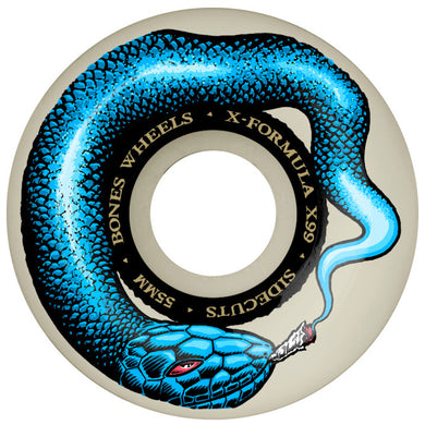Bones Wheels X-Formula Smokin Snake V5 Skateboard Wheels 99a 55mm