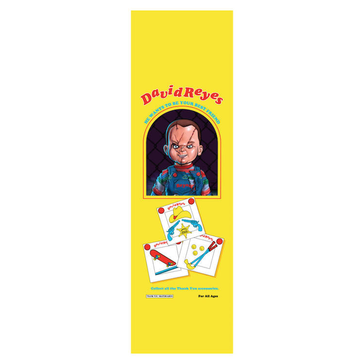 thankyouskateboard デッキ　David Reyes チャッキー Thank You Skate Co David Reyes Buddy Reyes LTD Edition Skateboard