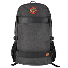 Santa Cruz Skatepack Classic Dot Embroidered Backpack Black
