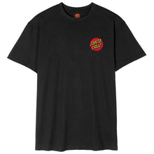 Santa Cruz Screaming Classic Dot Chest T-Shirt Black