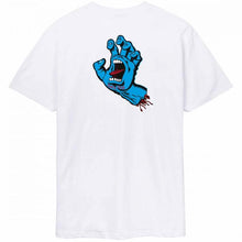 Santa Cruz Screaming Hand Chest T-Shirt White