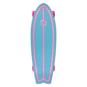 Santa Cruz Prismatic Dot Shark Cruiser Complete Skateboard 8.8" x 27.7"