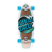 Santa Cruz X Carver Surf Skate Wave Dot Cut Back Complete Skateboard Cruiser 9.75" x 29.95"