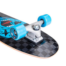 Santa Cruz X Carver Surf Skate Screaming Hand Check Complete Skateboard Cruiser 9.8" x 30.2"