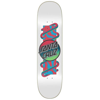 Santa Cruz Electric Lava Dot VX Skateboard Deck 8