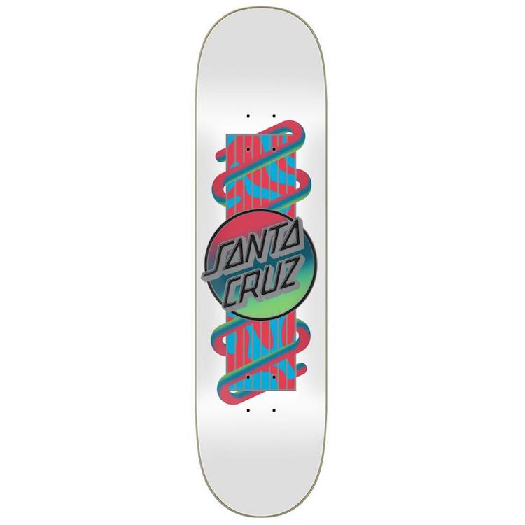 Santa Cruz Electric Lava Dot VX Skateboard Deck 8