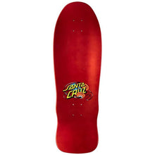 Santa Cruz X Stranger Things Melting Clock Skateboard Deck 9.7"