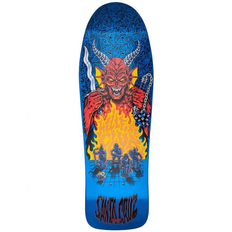 Santa Cruz X Stranger Things Knox Hellfire Skateboard Deck 10