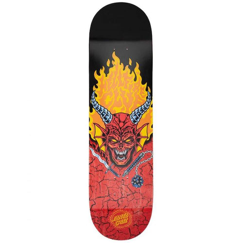 Santa Cruz X Stranger Things Hellfire Club Skateboard Deck 8.25