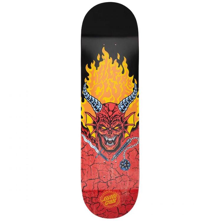 Santa Cruz X Stranger Things Hellfire Club Skateboard Deck 8.25