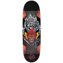 Santa Cruz X Stranger Things Hellfire Flame Skateboard Deck 9"