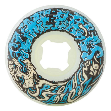 Slime Ball Wheels Vomit Mini II White Skateboard Wheels 97a 53mm