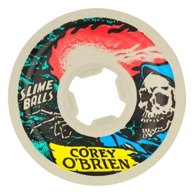 Slime Ball Wheels Corey OBrien Reaper Glow In The Dark Skateboard Wheels 99a 56mm