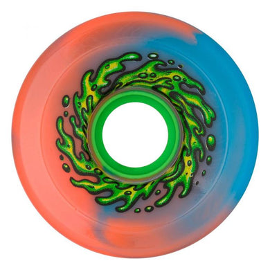 Slime Ball Wheels OG Slime Pink/Blue Skateboard Wheels 78a 66mm