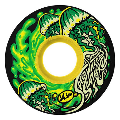 Slime Ball Wheels Jelly Fish Mini OG Slime Black Skateboard Wheels 78a 54.5mm