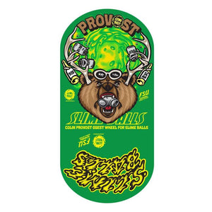 Slime Ball Wheels Collin Provost Beer Guest Vomit Mini Green Skateboard Wheels 97a 56mm