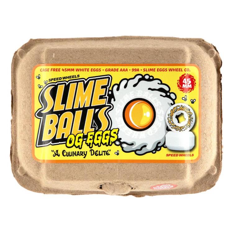 Eggies Rims Slime Ball Wheels OG Eggs Half Dozen Chubbies Skateboard Wheels 99a 45 ...