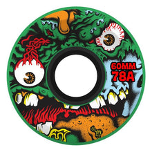Slime Ball Wheels Reissue Roskopp Face Two Green OG Slime Skateboard Wheels 78a 60mm