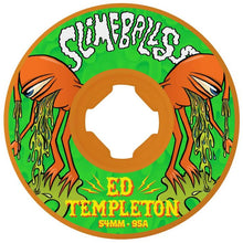 Slime Ball Wheels Templeton Vomit Hardline Skateboard Wheels 95a 54mm
