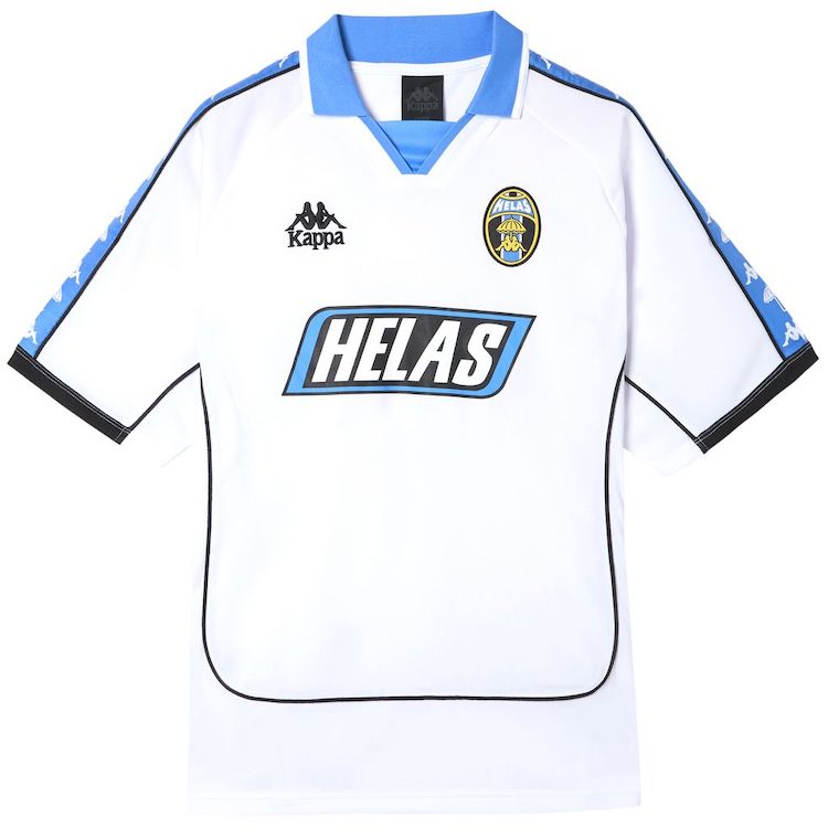 Helas x Kappa Jersey Polo T-Shirt White