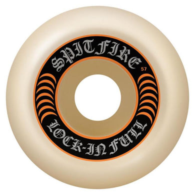 Spitfire Wheels Formula Four Lock Ins Full Natural Skateboard Wheels 99a 57mm