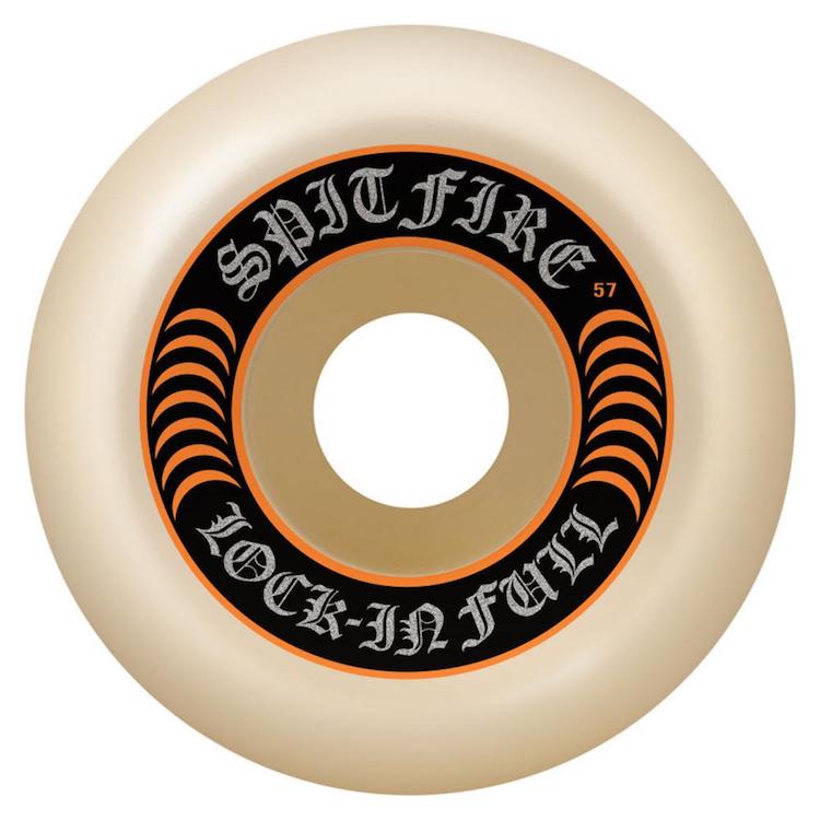 Spitfire Wheels Formula Four Lock Ins Full Natural Skateboard Wheels 99a 54mm