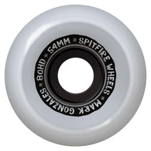 Spitfire Wheels Gonz Flower Conical 80HD Clear Soft Skateboard Wheels 80a 56mm