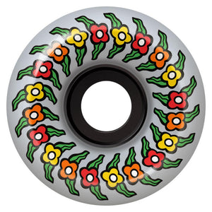 Spitfire Wheels Gonz Flower Conical 80HD Clear Soft Skateboard Wheels 80a 54mm