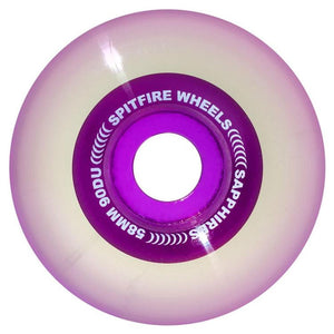 Spitfire Wheels Sapphire Purple Skateboard Wheels 90a 58mm